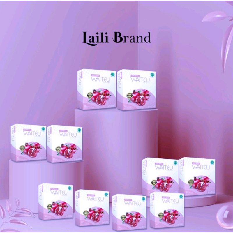 Laili Waiteu Grosir, Paket Hemat 10box, Halal, Bpom, Original 100%