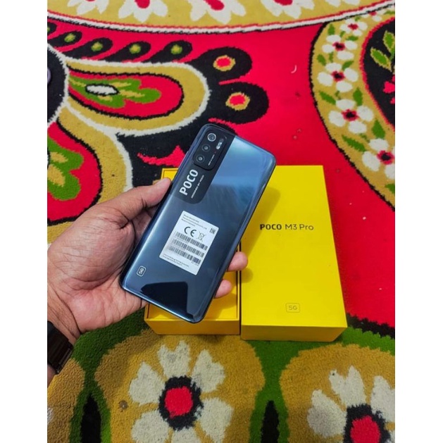 Poco m3 pro 5g Ram 4/128gb bekas pemakaian