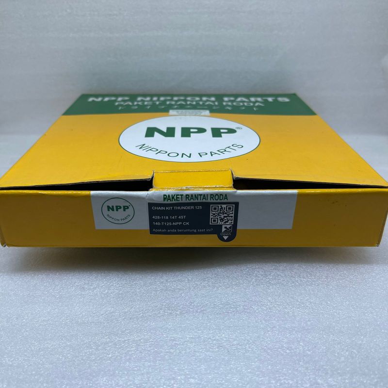 Chain Kit Gear Set Thunder 125 Nippon Part NPP