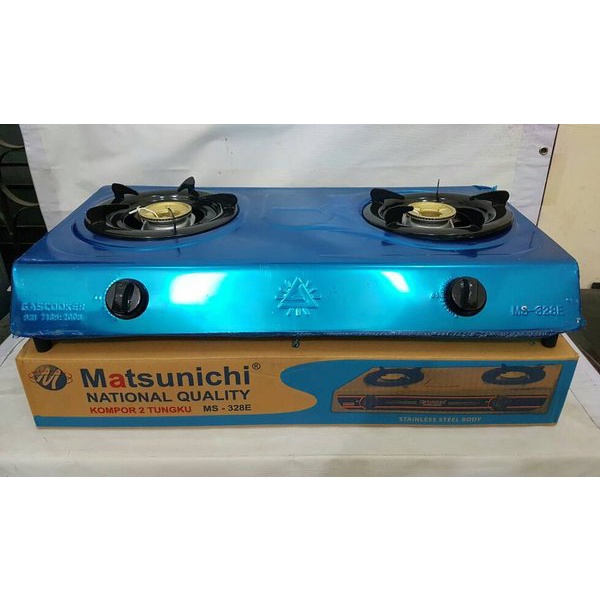 Matsunichi kompor gas 2 tungku MS 328E kompor gas hemat gas kompor murah