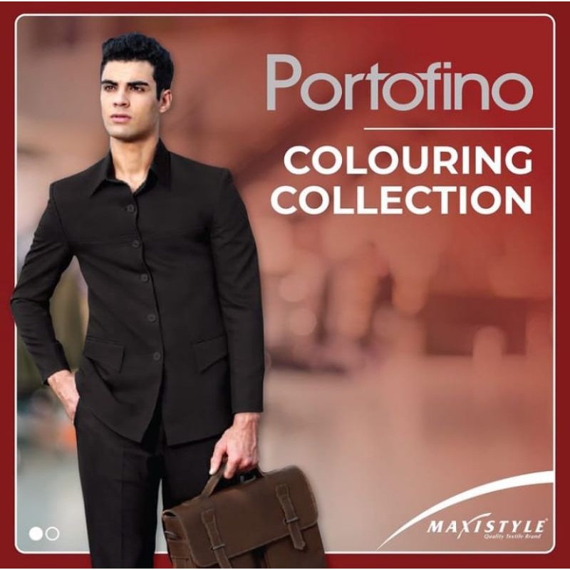 kain Portofino wool sensation maxistyle seragam Pemda Polri TNI Polsuspas