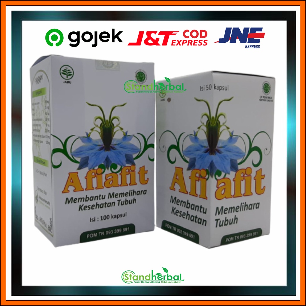 Suplemen Herbal Afiafit 100 kapsul