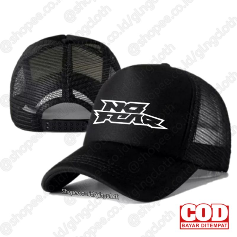 Topi No Fear Trucker - Topi Trucker No Faear