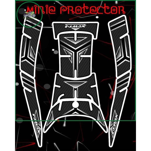 Sticker stiker tankpad deckpad yamaha nmax 2020 new arrival premium Murah