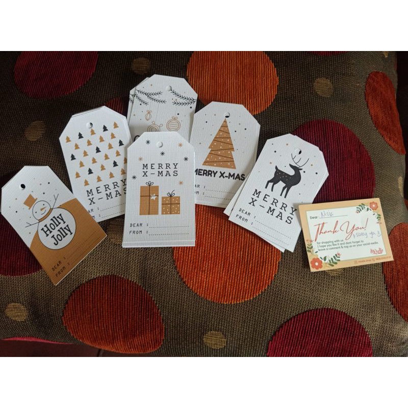 

Hangtag Xmas/Christmas - Gantungan untuk Paket Hampers Natal