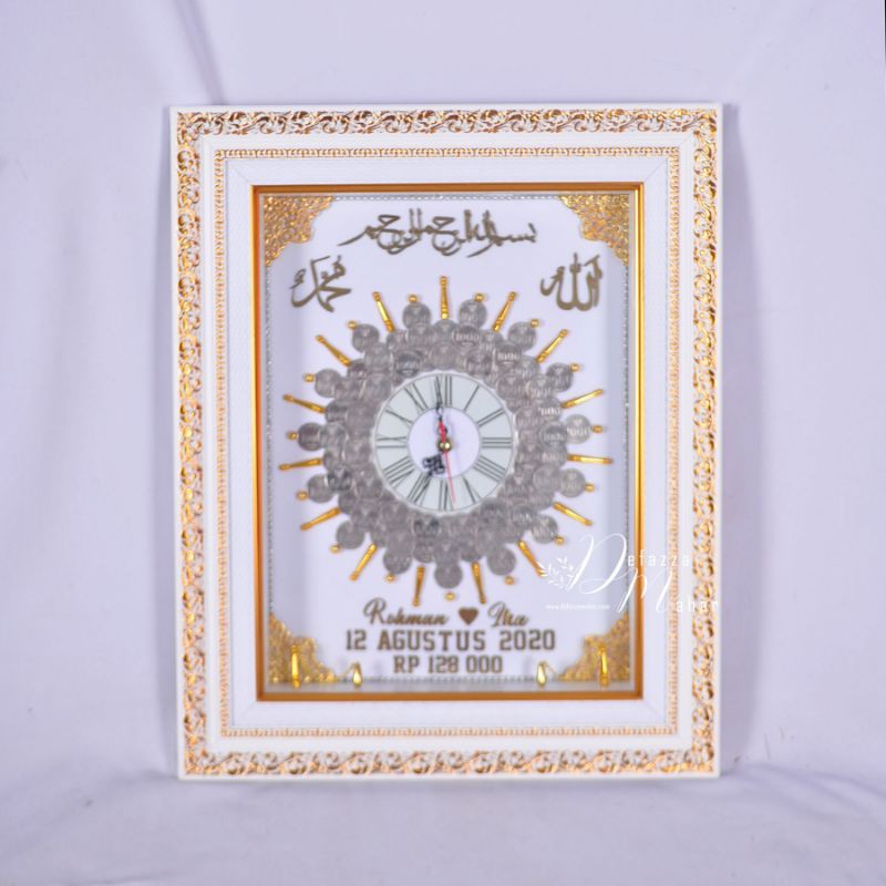 Mahar koin / mahar pernikahan bingkai