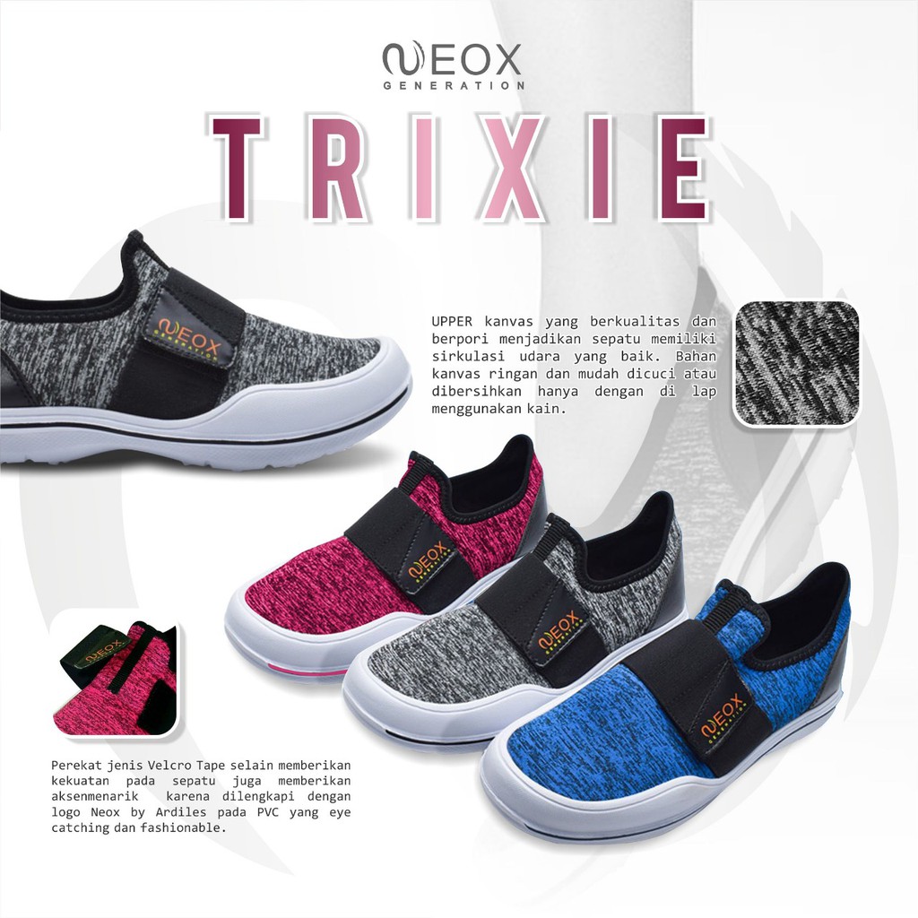 Neox by ardiles sepatu cewek keren dan nyaman dipakai 