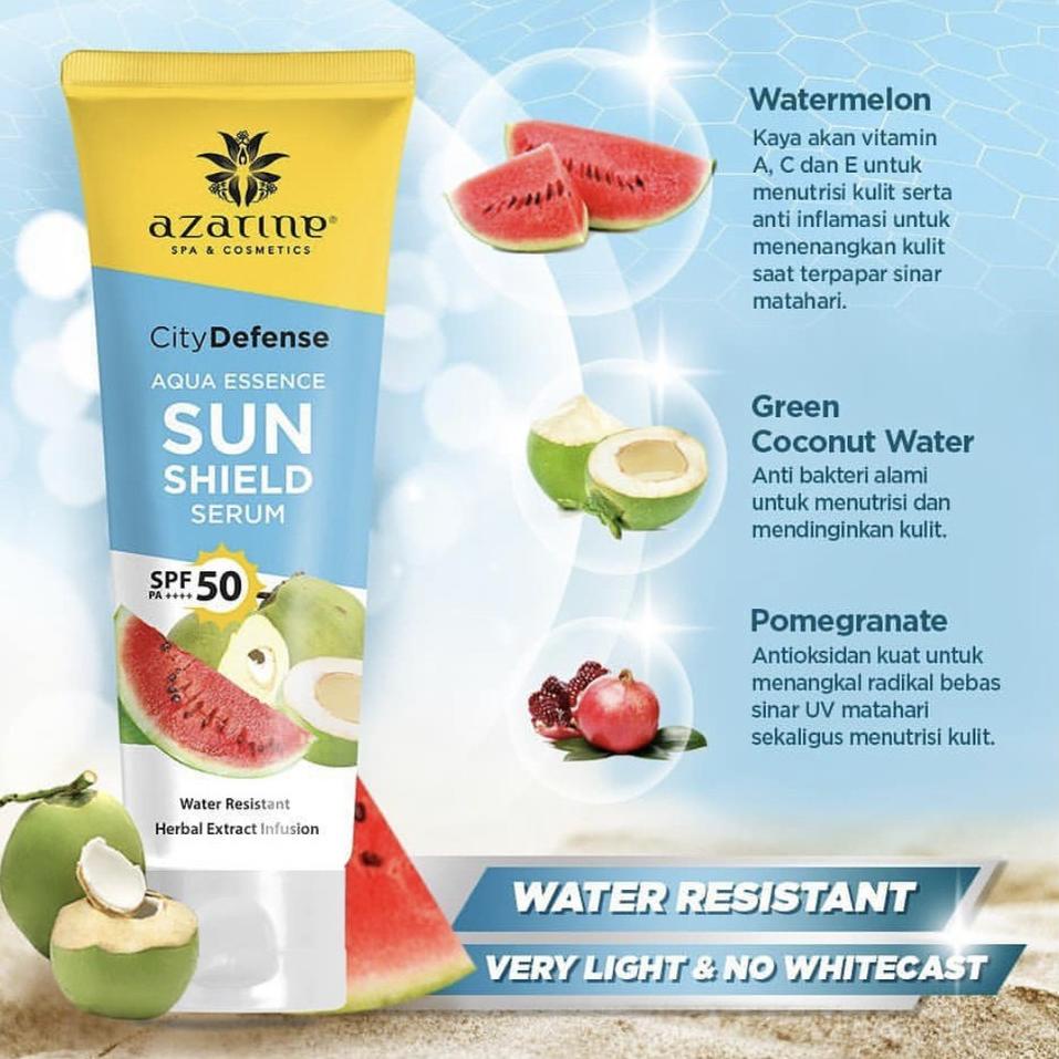 D2N8 AZARINE Hydrasoothe Sunscreen Gel SPF45 / Mist SPF50 | Aqua  Sun Shield Serum SPF50 | HydraMax-