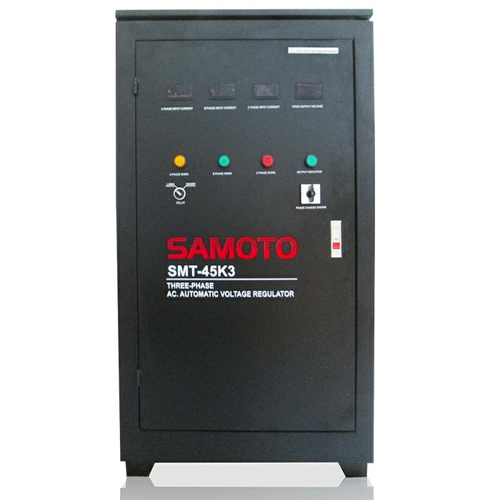 3phase Stabilizer Three Phase 45000 VA Merk SAMOTO