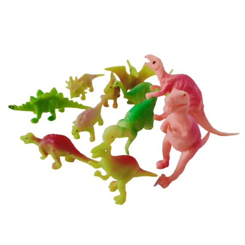 MAINAN HEWAN ANIMAL DINOSAURUS ISI 11 PC (OCT1206)