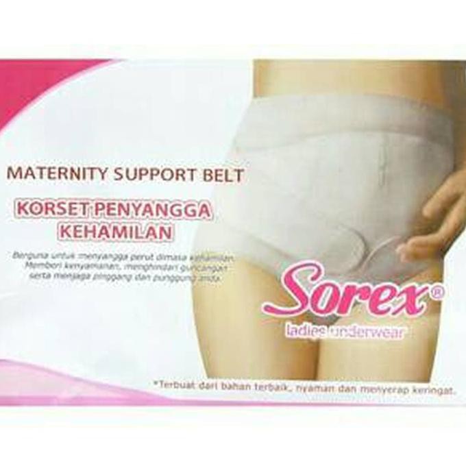 Pinus447- Sorex Penyangga Perut Ibu Hamil/Maternity Belt/Korset Ibu Hamil - Hitam 469S
