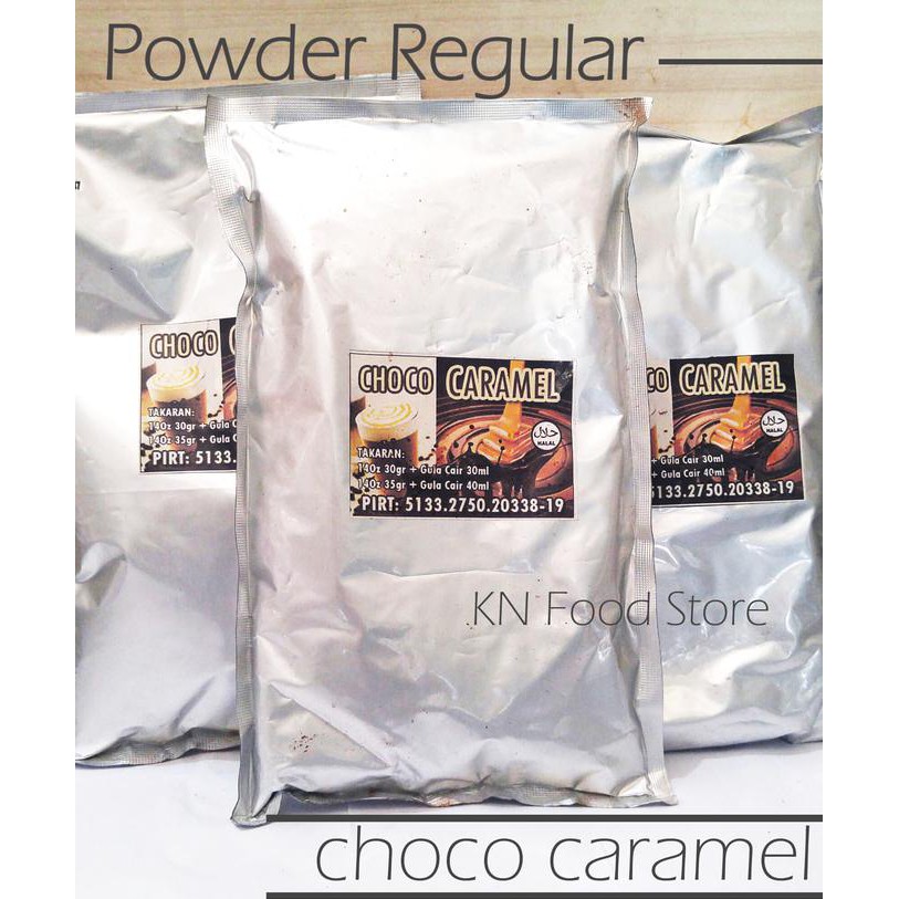 

PROMO ENAK Choco Caramel Powder Packing 1 kg untuk Makanan dan Minuman Terlaris