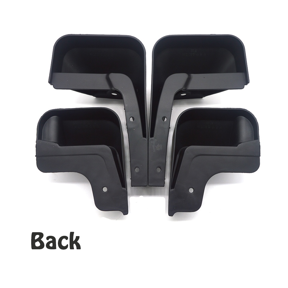 1 Set Mud Flap Pelindung Splash Untuk Fender Mobil Toyota Verso 2009 2010 2011 2012 2013 2014 2015 2016