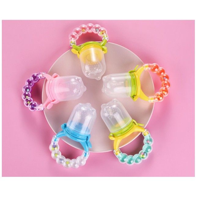 Dot Buah Kerincing | Empeng Buah Kerincing | Teether buah ada Kerincing BPA FREE | Ruzain Mall