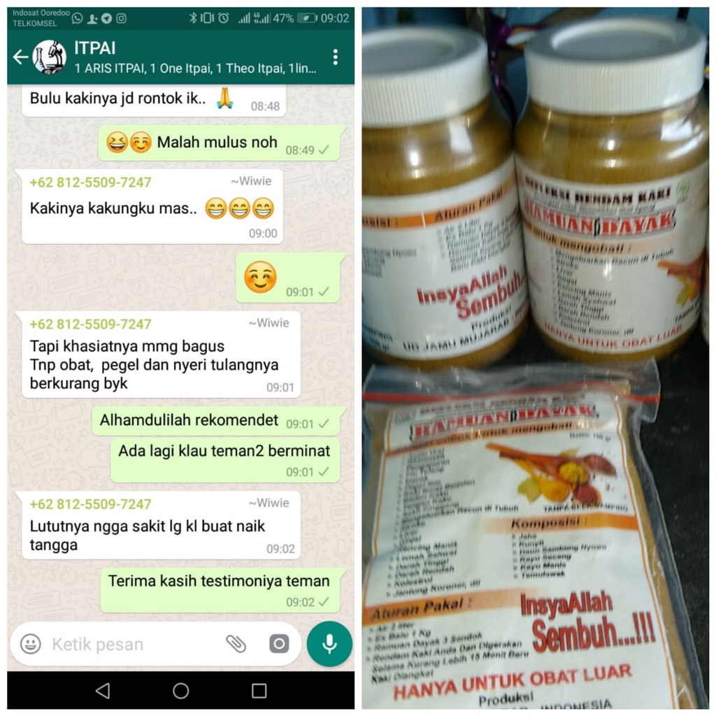 Obat Herbal RAMUAN DAYAK 100 g Untuk Terapi Rendam Kaki dan Tangan Cocok Untuk Pengobatan / Stroke / Asam Urat / Nyeri Sendi / Reumatik / Pengapuran / Flu Tulang / Encok / Pegel Linu / Kaki Berat Berjalan / Sakit Pinggang / Syaraf Kecepit / Tangan Kaku-8