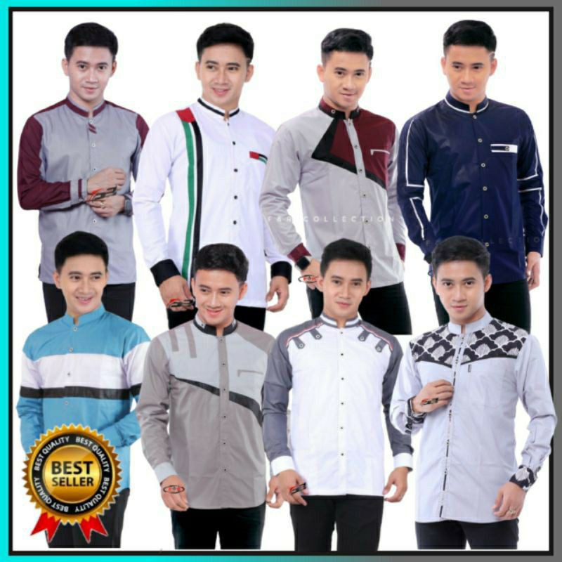 Baju Koko Putih / Baju Koko Pria Dewasa Baju Baju Koko Panjang Putih