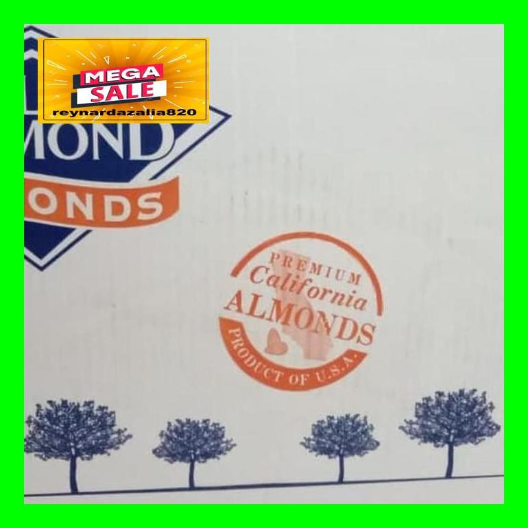 

Chrnar Natural Raw Almond (Almond Mentah) 1000Gr/1Kg Chch50D