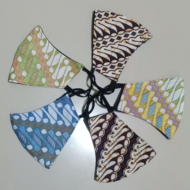 Masker Batik Masker Kain Batik 2ply Masker Batik Premium Masker Kain Batik Premium