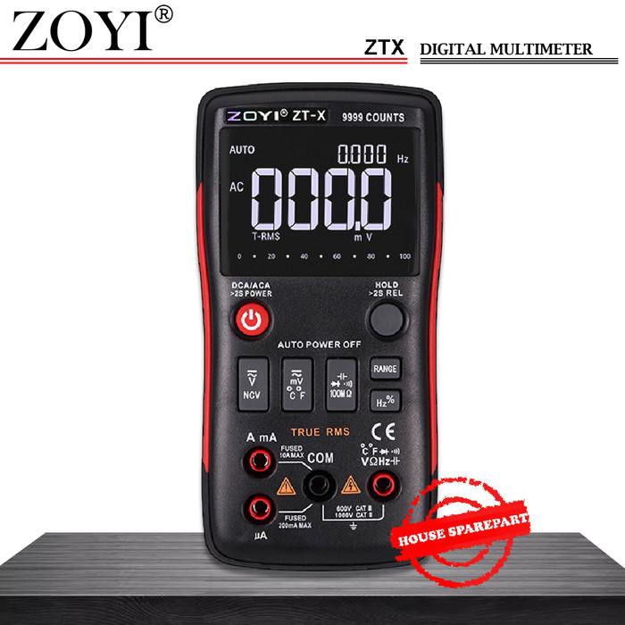 [perkakas] -  ZOYI ZTX Auto Multimeter Digital / Multitester / Avometer Digital Ori