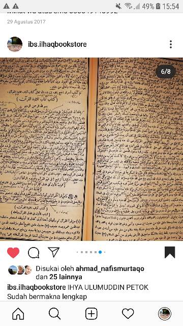 Ihya ulumuddin makna pesantren lengkap