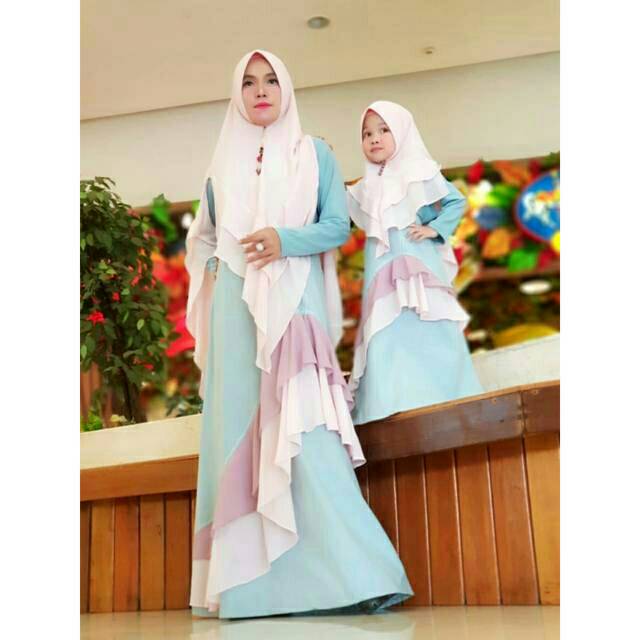 Azqia set syari original