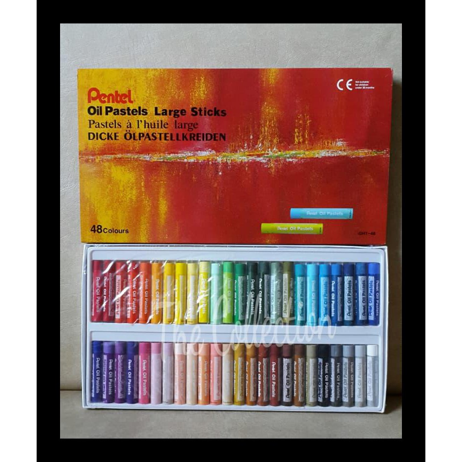 

DISKON ATK0315PT 48 WARNA PENTEL LARGE STICK GHT 48 OIL PASTEL BESAR ART COLO PERALATAN MELUKIS