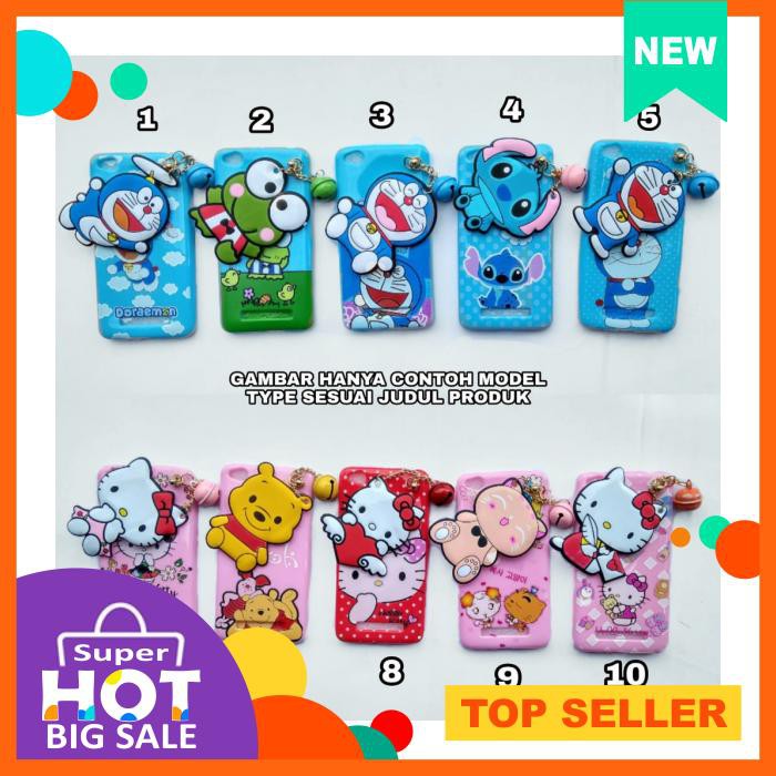 Soft Case Gantungan Boneka Doll + Lonceng Samsung J2 Pro 2018 - Casing & Covers