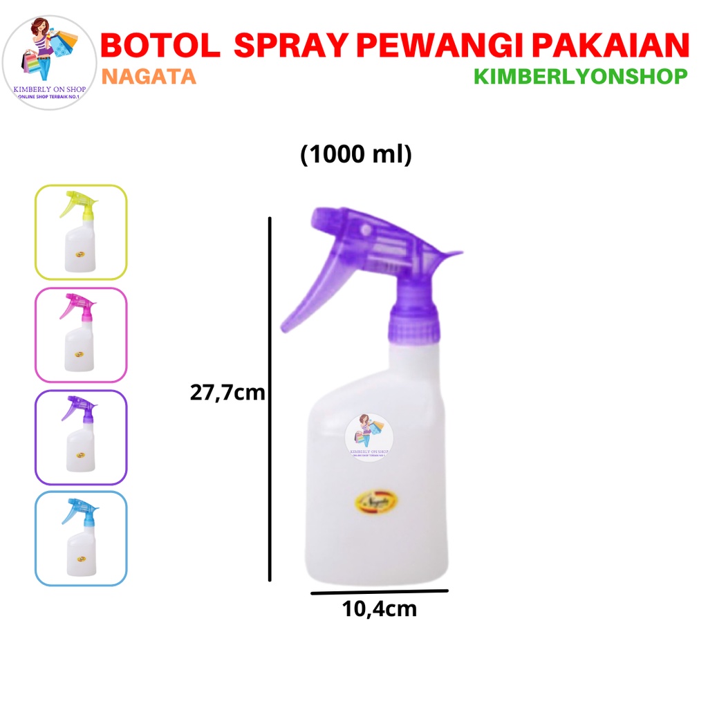 Pewangi Pelembut Pakaian Spray Nagata