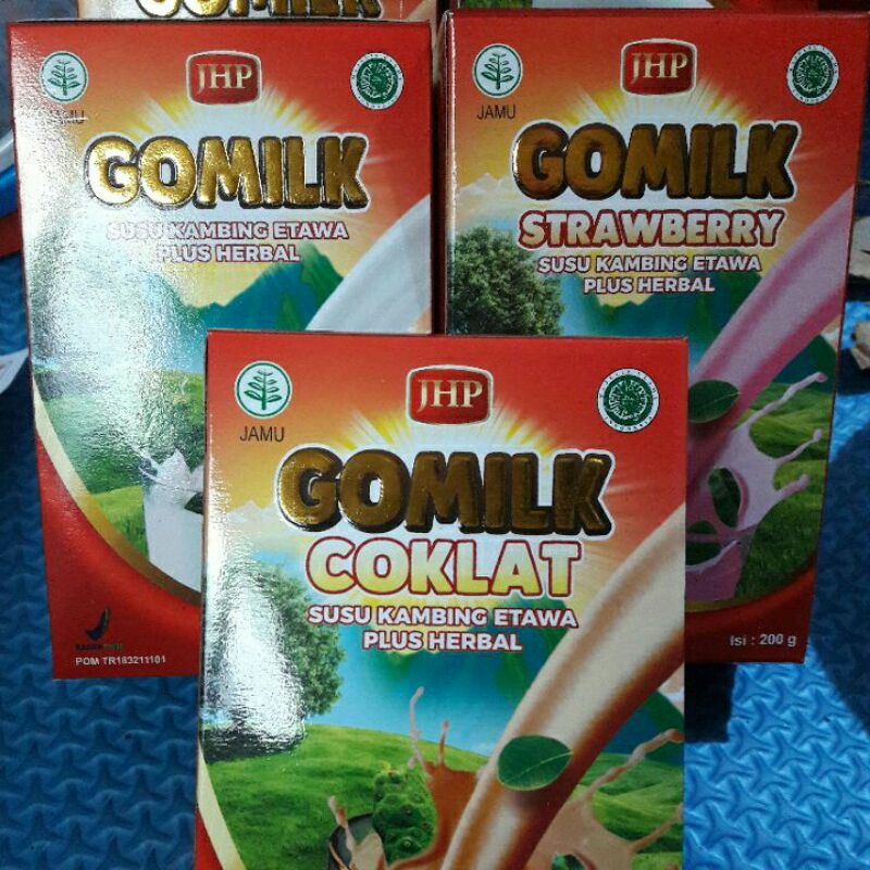 GOMILK Susu Kambing Etawa Plus Herbal