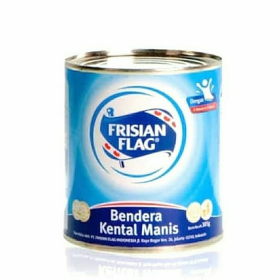 

Frisian Flag Bendera Susu Kental Manis Kaleng 370 Gr Halal