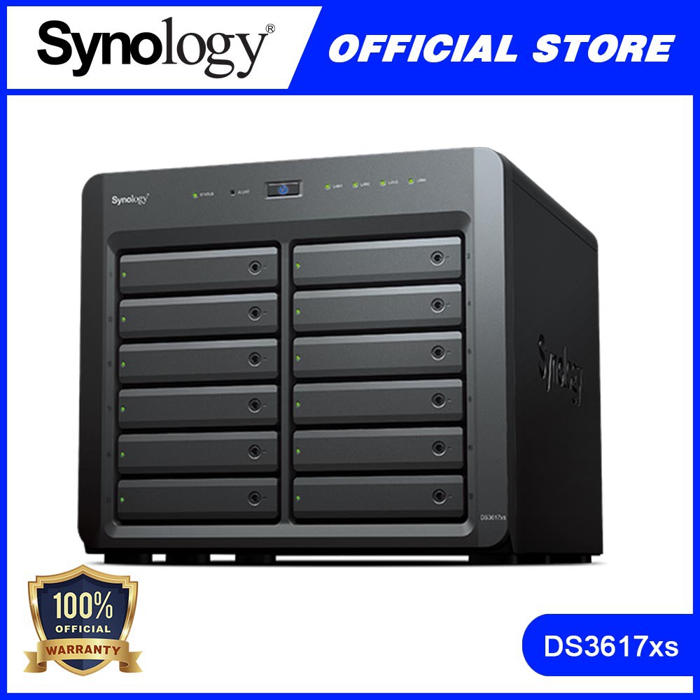 Synology Ds3617xs Diskstation Nas 12 Bay Shopee Indonesia