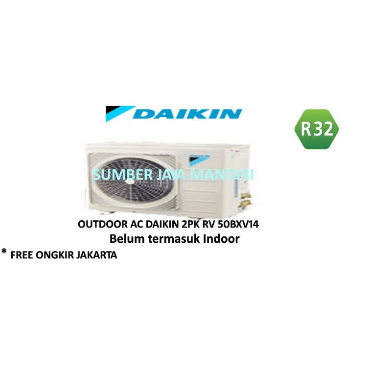 Outdoor Saja Ac Daikin Standar Malaysia 2pk Rv50bxv14 Shopee Indonesia 