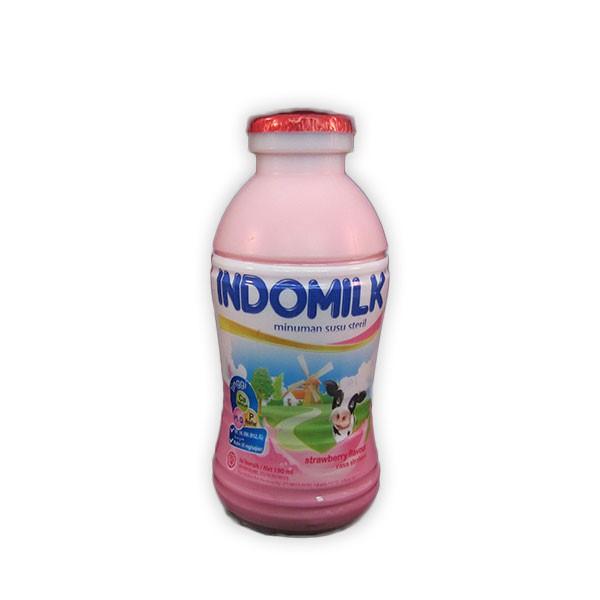 

Indomilk Liquid Strawberry 190Ml