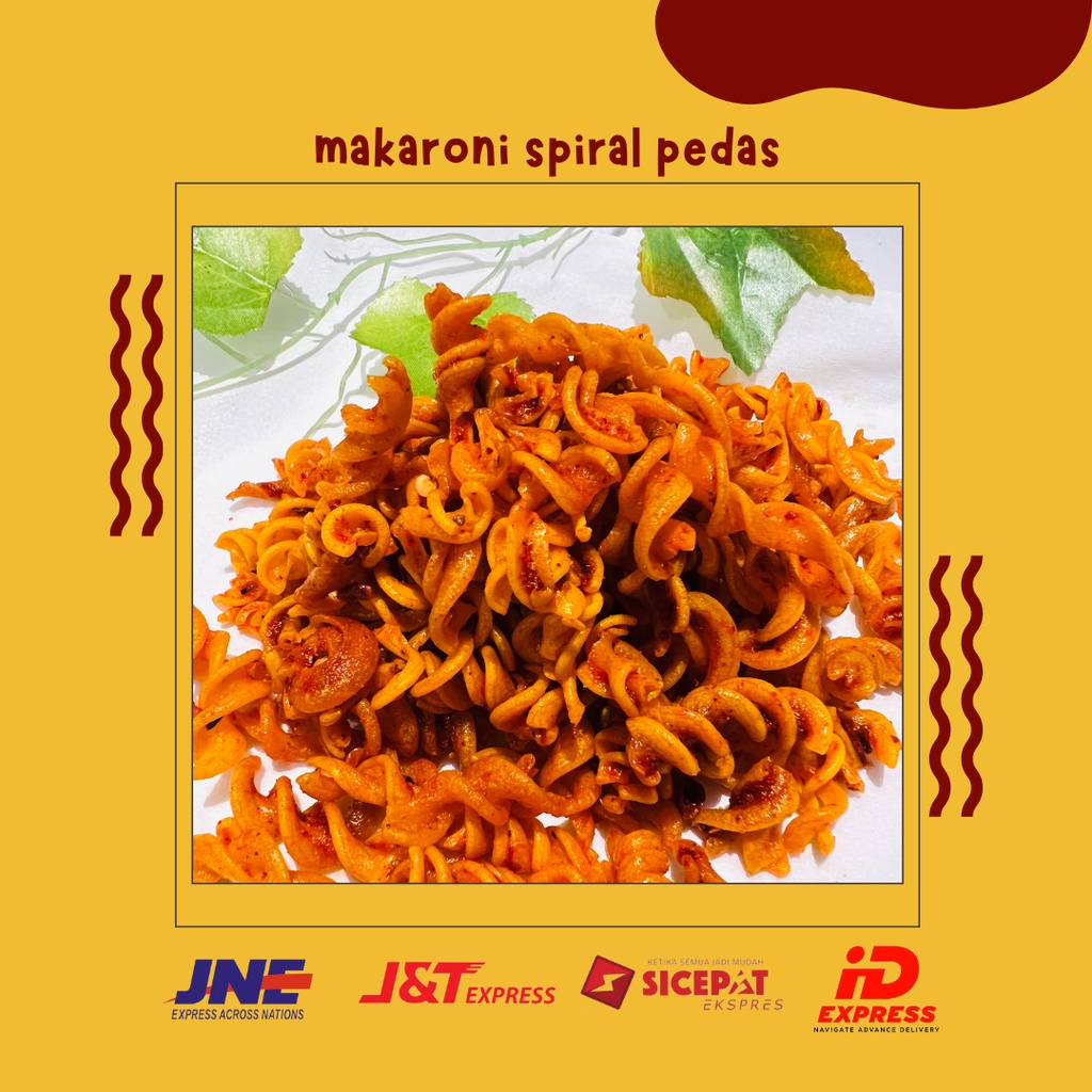 

Cemilan Bandung I Makanan Ringan I Makaroni Spiral Pedas
