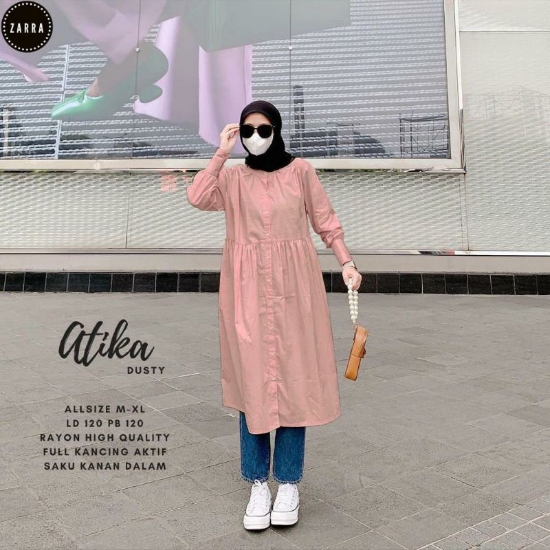 solo Atika tunik original by Zarra|| khadijahidstore BTC SOLO SURAKARTA