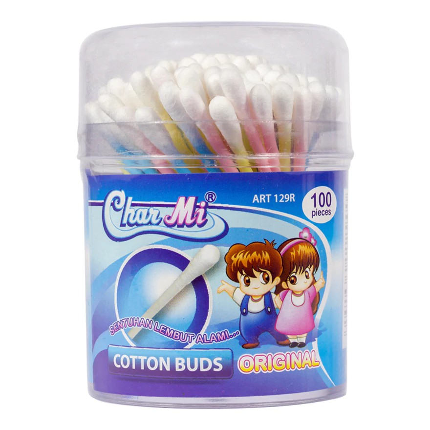 Charmi Cotton Bud Tube 100s