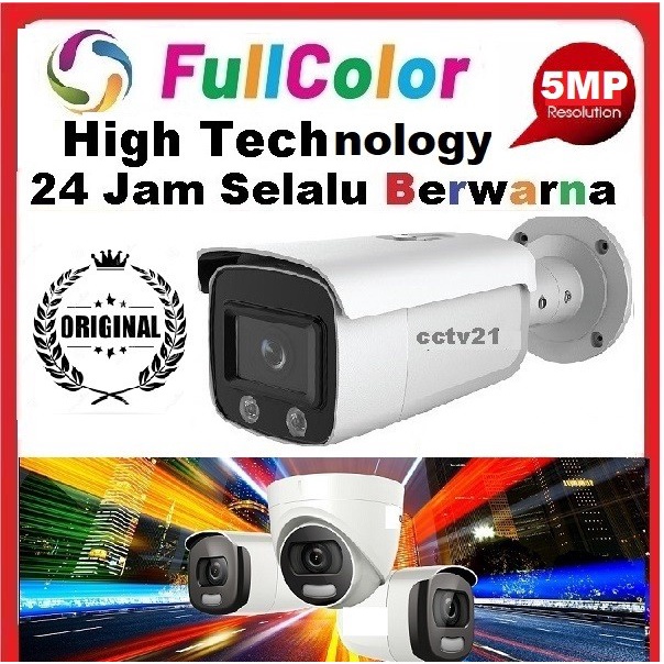 Camera Outdoor ColorVu High Tech 5MP 24Jam Selalu Berwarna Harga Promo