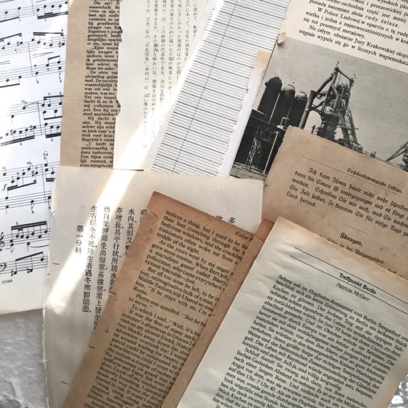 

Old Paper Bundle Ver.2 | Properti Foto | Journaling | Giftwrapping