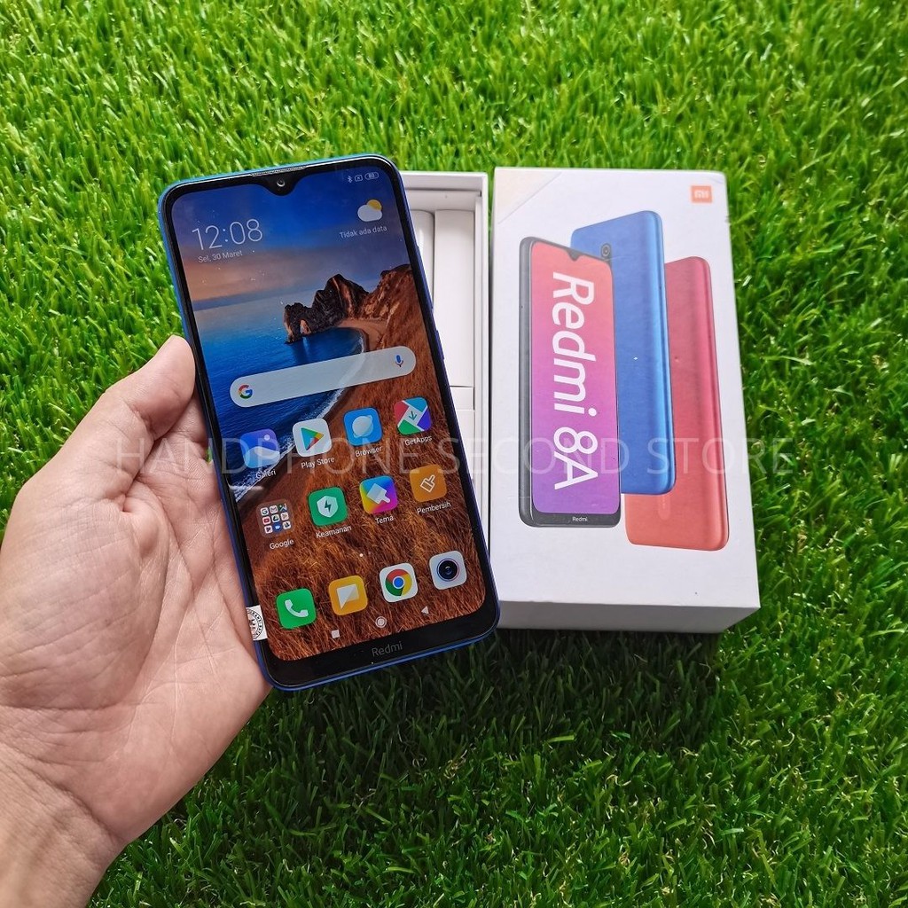 HANDPHONE XIAOMI REDMI 8A 2/32GB SECOND SEKEN BEKAS MURAH