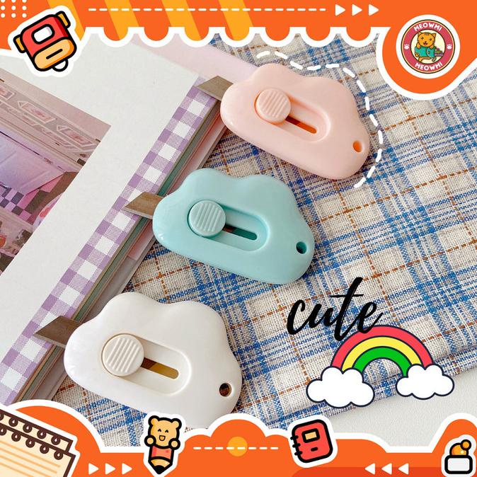

*#*#*#*#] Cutter Mini Awan Cloud Aesthetic Cutter Portable Pastel Colour CT0006
