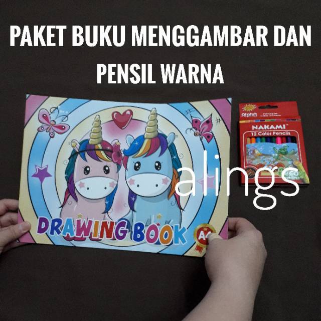 

Paket Buku Menggambar Motif Dinosaurus, Unicorn Dan Pensil Warna Kecil