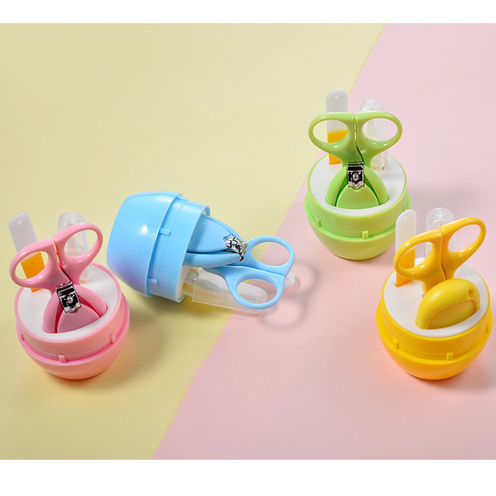 Gunting Kuku Bayi set 4 | Manicure Set Bayi | Gunting Kuku Bayi isi 4