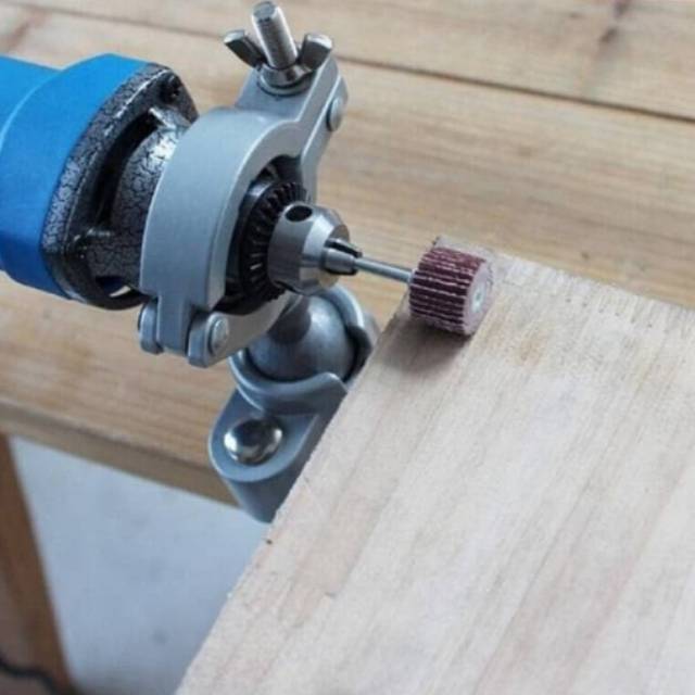 Penahan Alat Bor Mini Grinder dremel