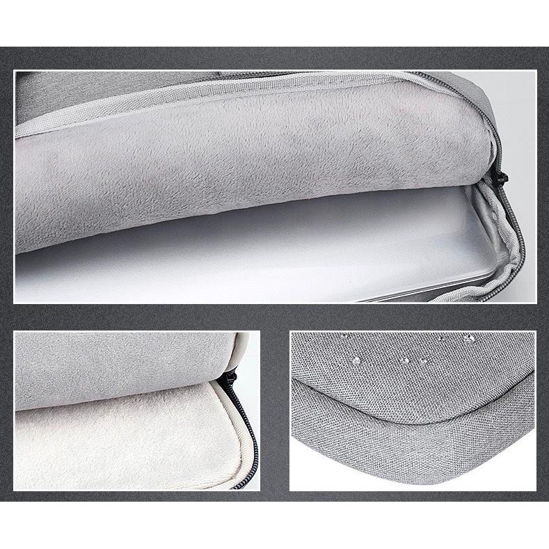 Tas Laptop Macbook Softcase Sleeve Nylon Size 13 - 14 inch