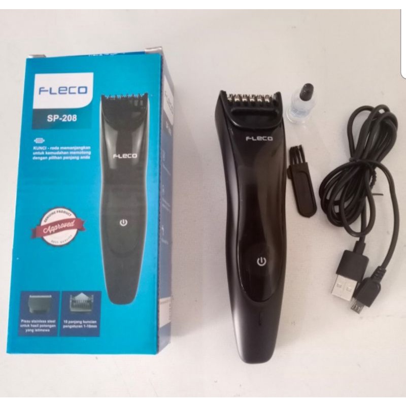 Cukur rambut/cukur jenggot/clipper fleco sp208 new