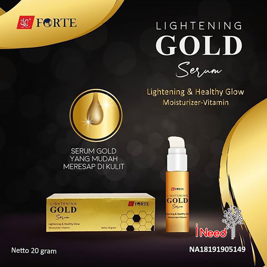 (INEED) ( GOLD ) SYB FORTE SERUM GOLD BRIGHTENING ORIGINAL