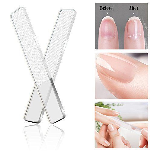 (Dapat Box) Nano glass nail buffer Pengkilap kuku alat manicure kikir kuku Murah Bagus