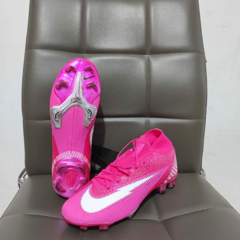 Sepatu Bola Nike Mercurial Superfly 7 Elite Mbappe Rose Pink Fg soccer