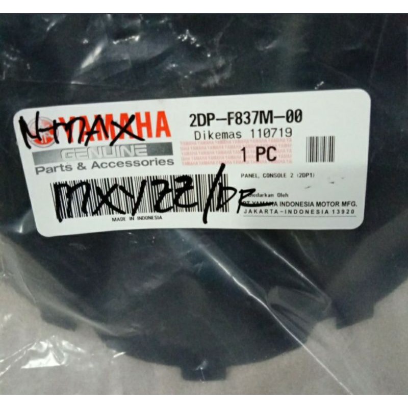 COVER DUDUKAN WINDSHIELD NMAX N MAX ASLI ORI YAMAHA 2DP F837M 00