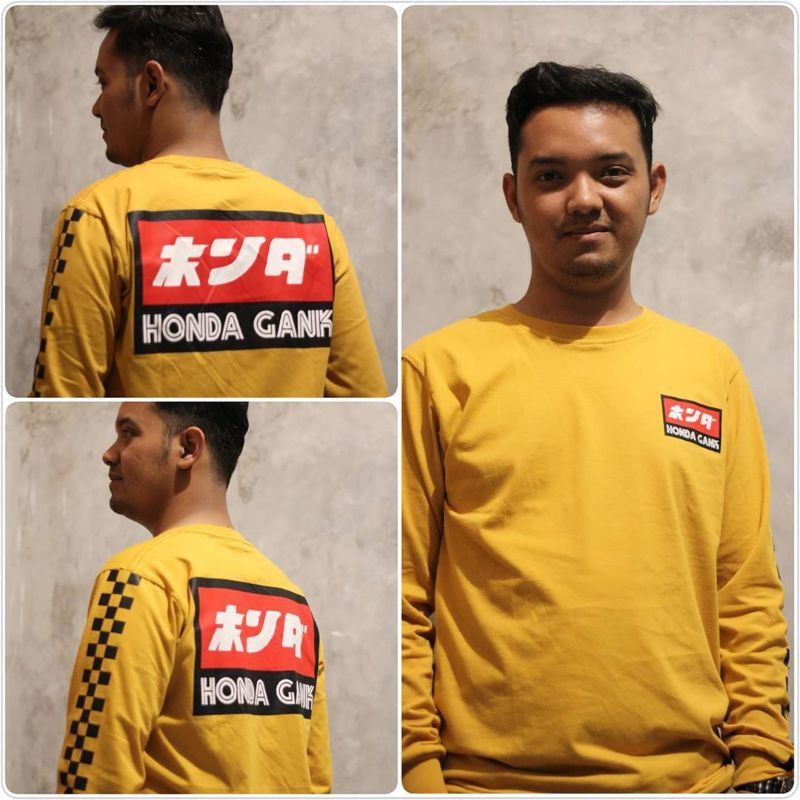 Honda gank kuning panjang  original privater_merch
